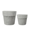 Betonové květináče ANITA V.24/18cm SET/2ks šedé_5
