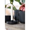Kameninový květináč RACHEL V.17cm černý_3