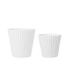 Dekorativní obaly na květináče YODIT V.15/12cm SET/2ks bílé_3