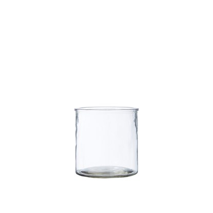 Váza/obal z recyklovaného skla ALEA V.15cm čirá_1