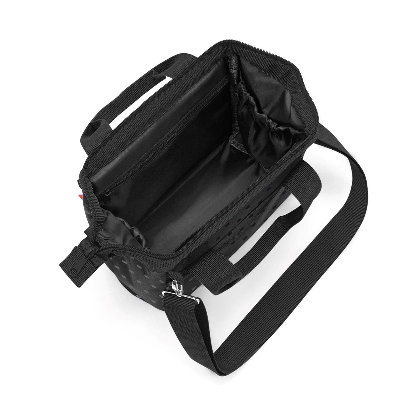 Taška přes rameno Reisenthel Allrounder Cross glossy dots black_0
