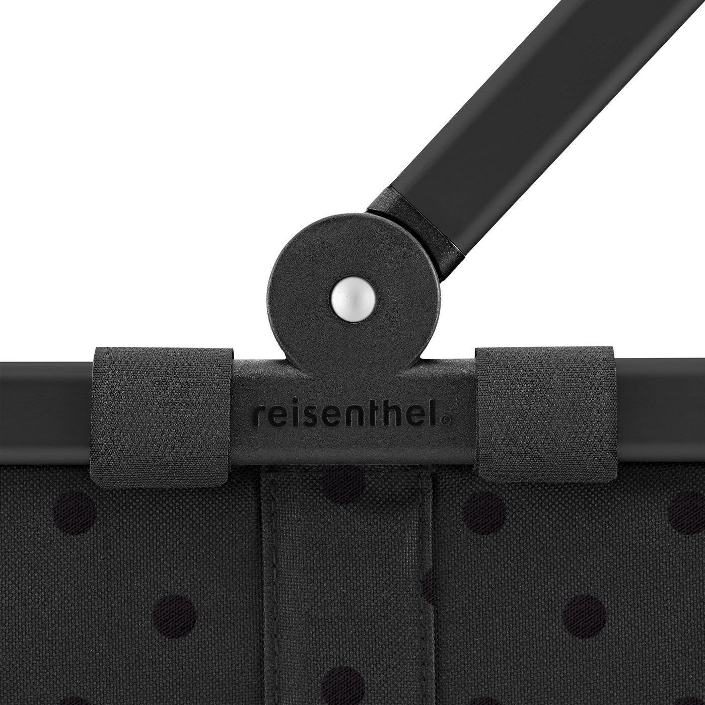 Nákupní košík Reisenthel Carrybag  frame glossy dots black_0