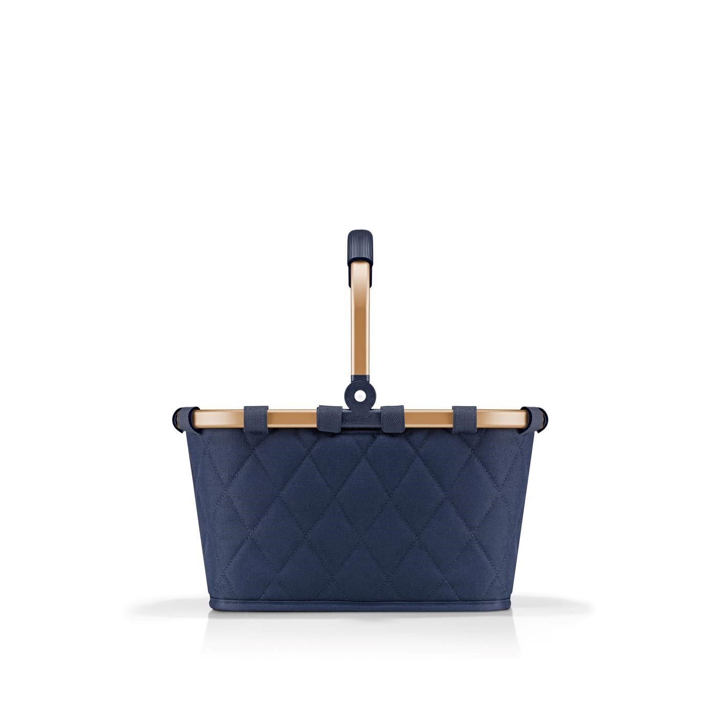 Nákupní košík Reisenthel Carrybag  XS frame rhombus midnight gold_0