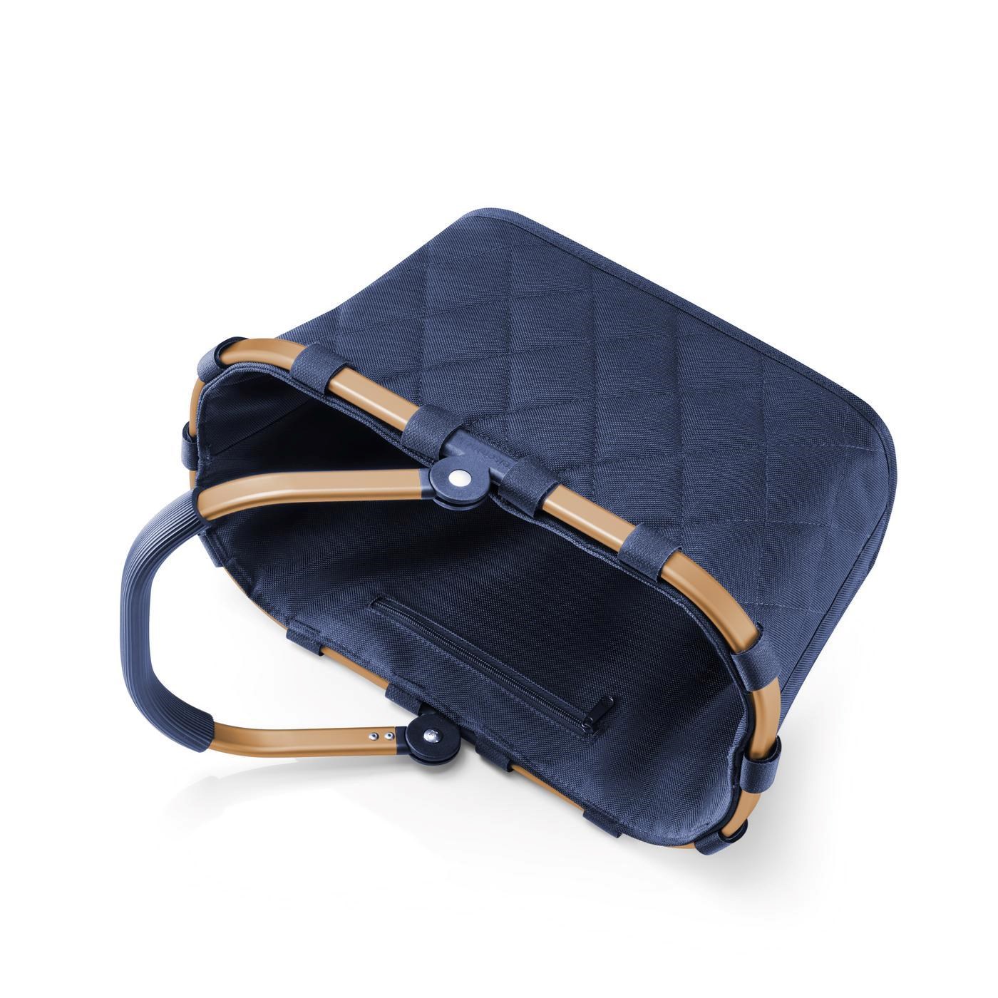 Nákupní košík Reisenthel Carrybag  XS frame rhombus midnight gold_3
