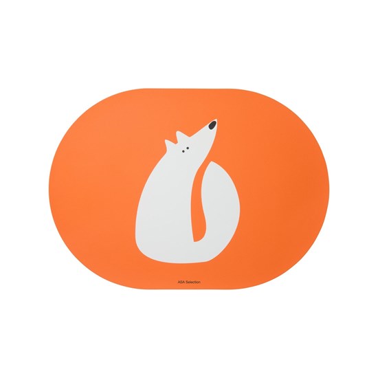 Prostírání Asa BUDDIES 46x33cm oranžové s liškou_0