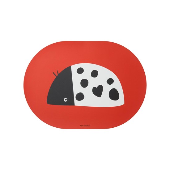 Prostírání Asa BUDDIES 46x33cm červené s beruškou_0