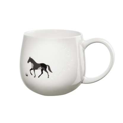 Hrnek s uchem Asa MAGU kůň 400ml bílý_0