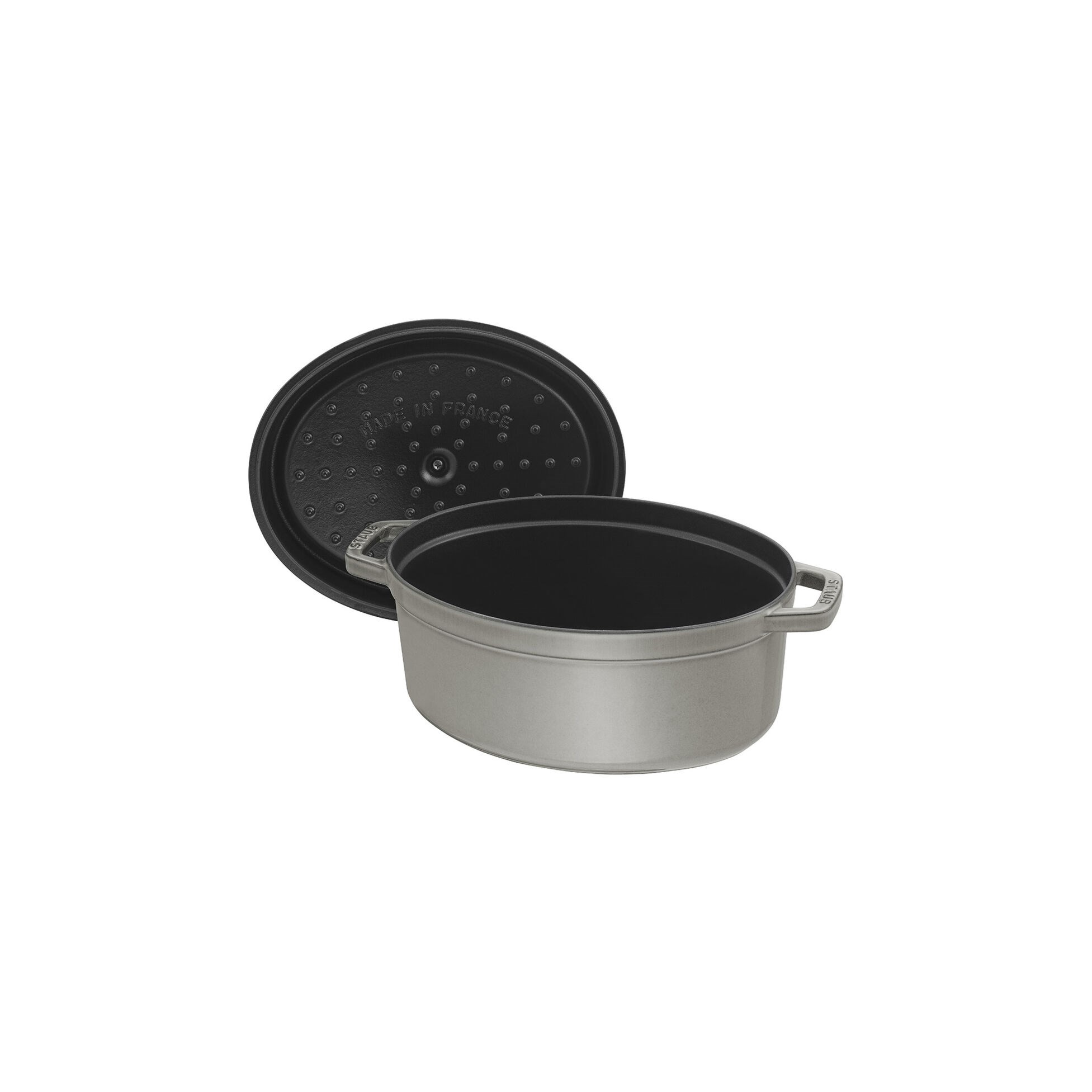 Hrnec STAUB  oválný 29cm šedý 4,2l_1