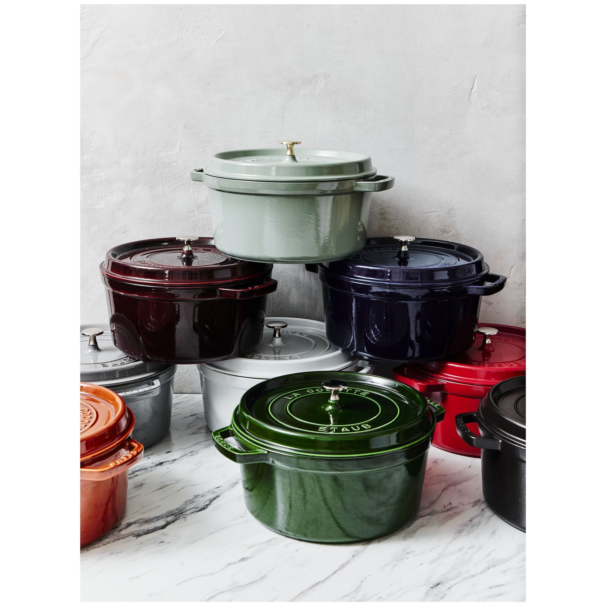 Hrnec STAUB  kulatý 24cm zelený 3,8l_7