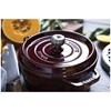 Hrnec STAUB  kulatý 26cm vínový 5,2l_1