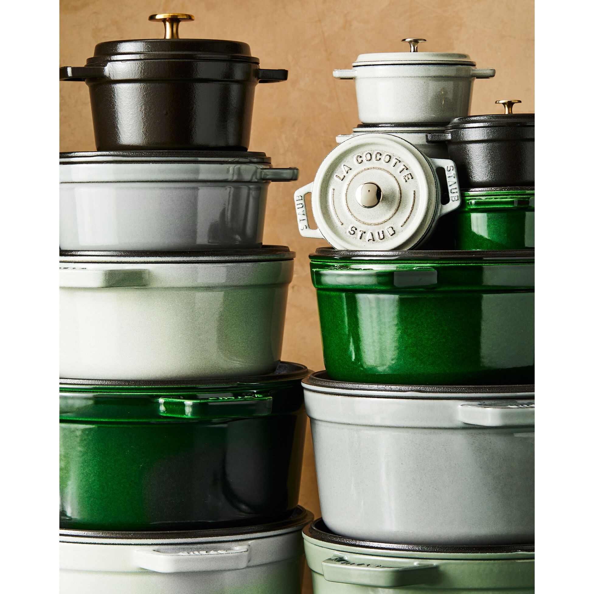 Hrnec STAUB  kulatý 28cm zelený 6,7l_2