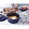 Hrnec STAUB  kulatý 22cm modrý 2,6l_1