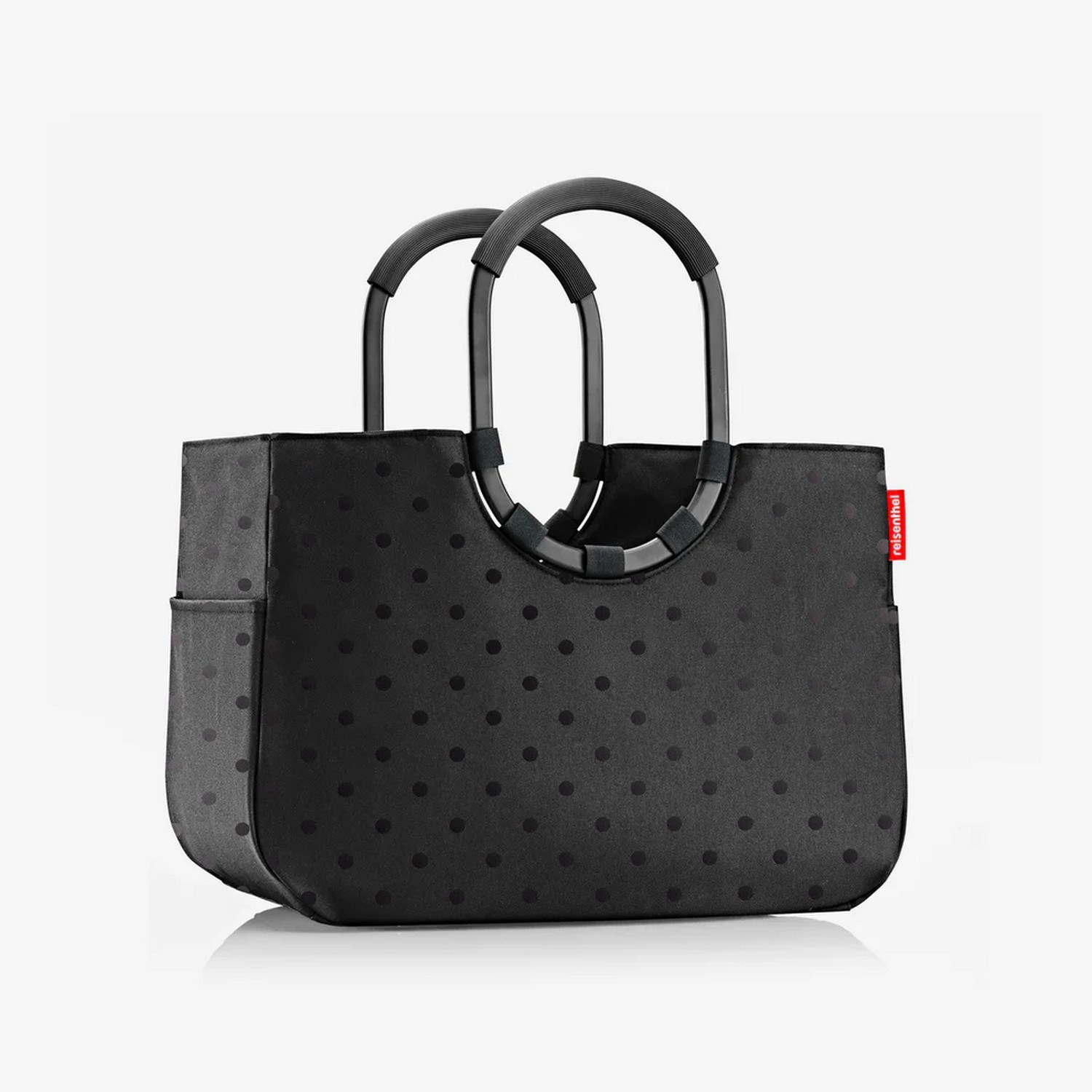 Módní taška Reisenthel Loopshopper L frame glossy dots black_0