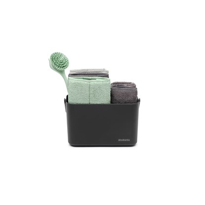 Organizér ke dřezu Brabantia SINKSIDE SET/8ks tmavě šedý_7