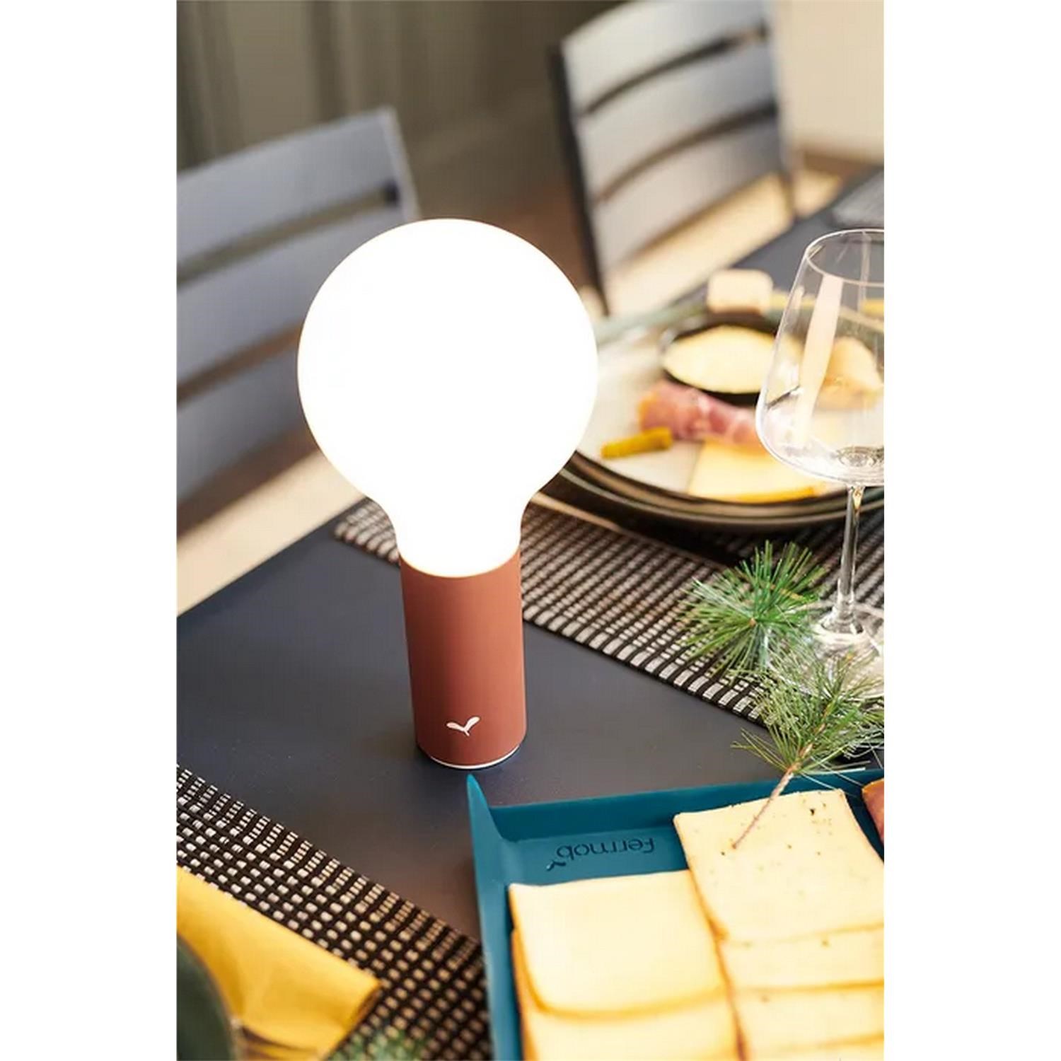 Venkovní LED lampa Fermob APLO - Red Ochre_2