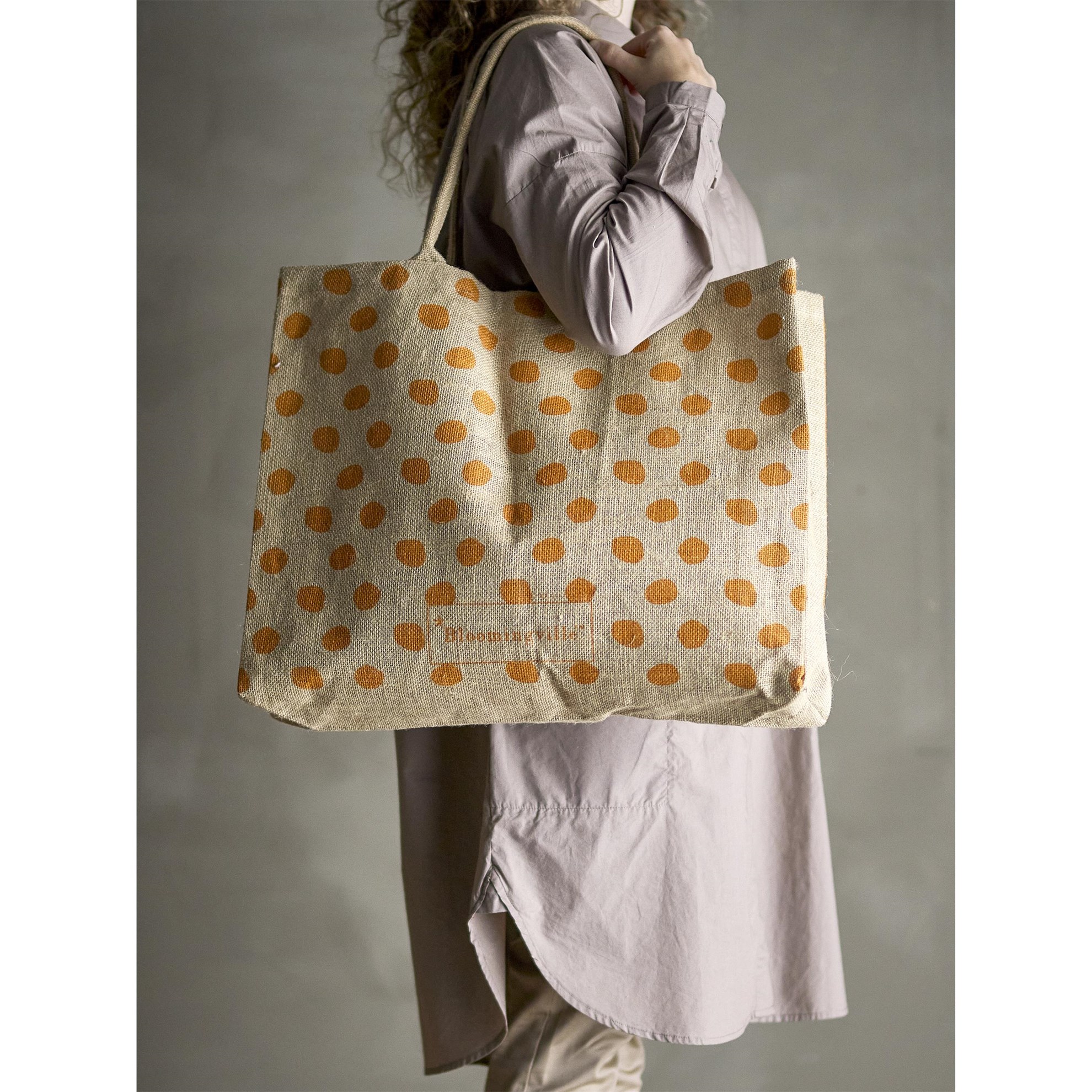 Nákupní/plážová taška BERGAMO žlutá_2