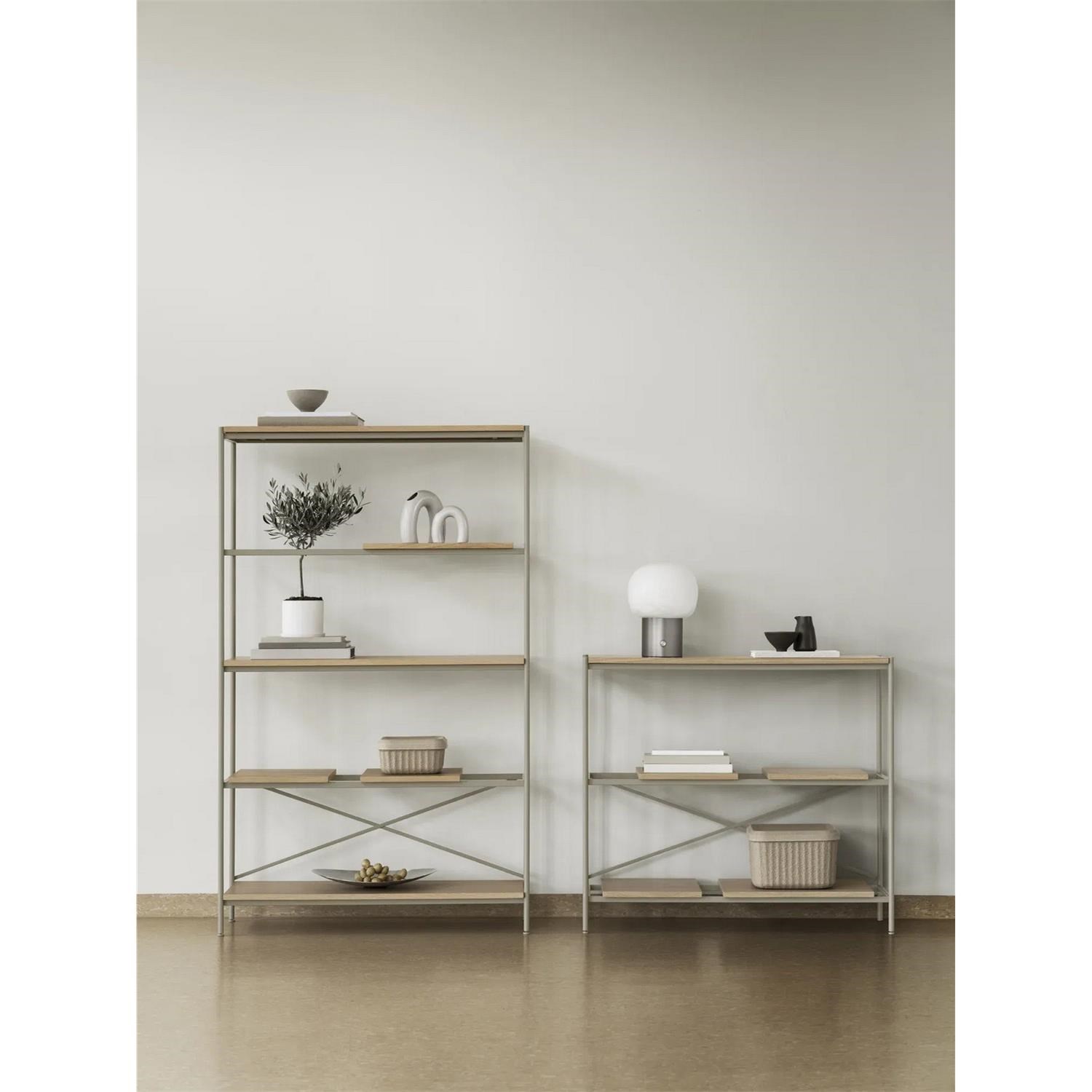 Stolní LED lampa Blomus IRIS V.32cm nerezová matná/bílé sklo_3