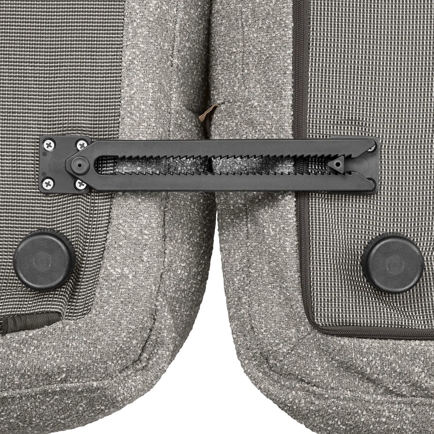 Venkovní rohová sedačka Blomus GROW 95x95cm stone bouclé_1