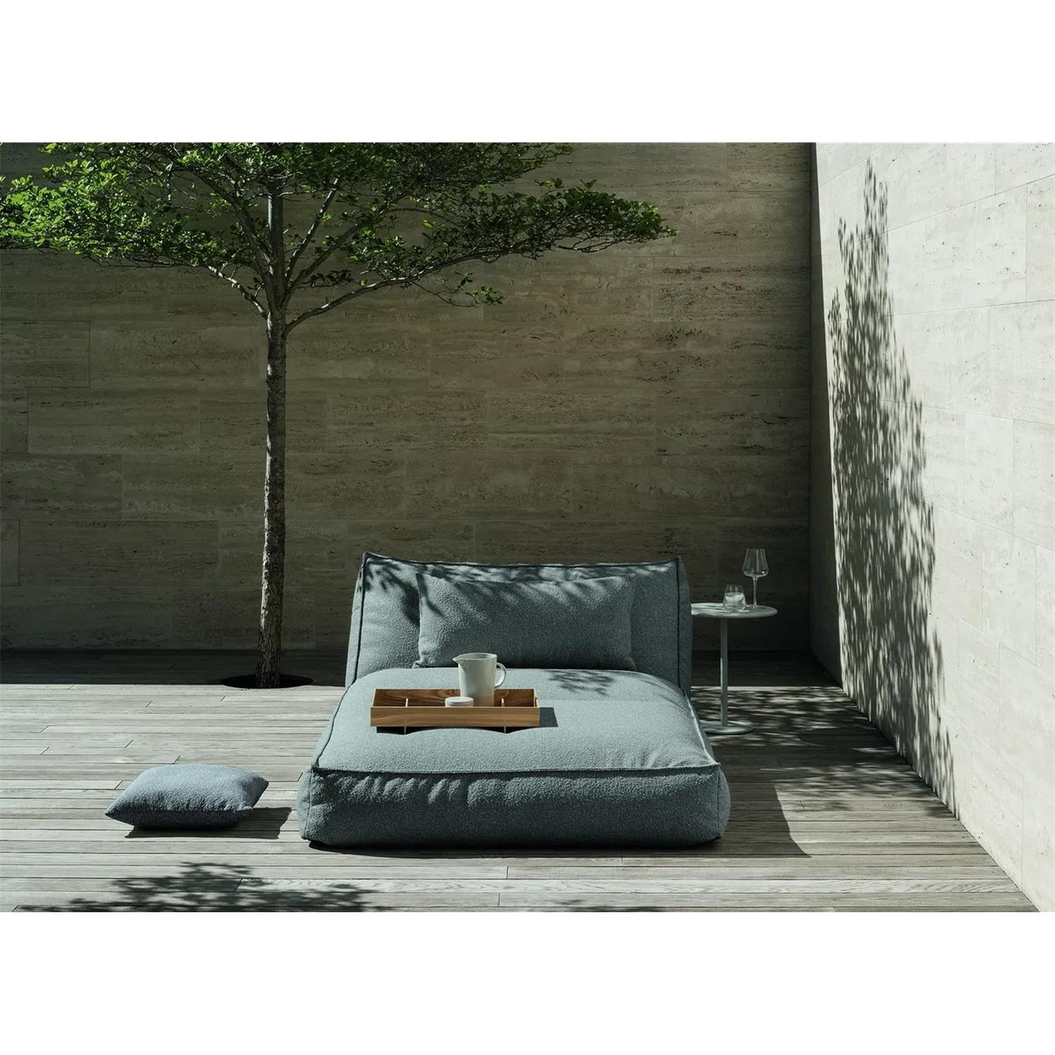 Venkovní lehátko Blomus STAY 120x190cm stone bouclé_1