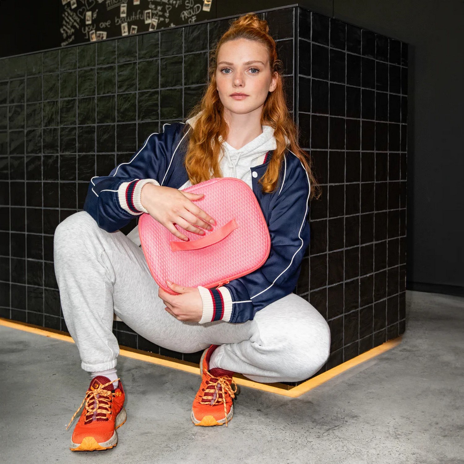 Termobox Reisenthel Coolerbag M pocket mesh coral_3