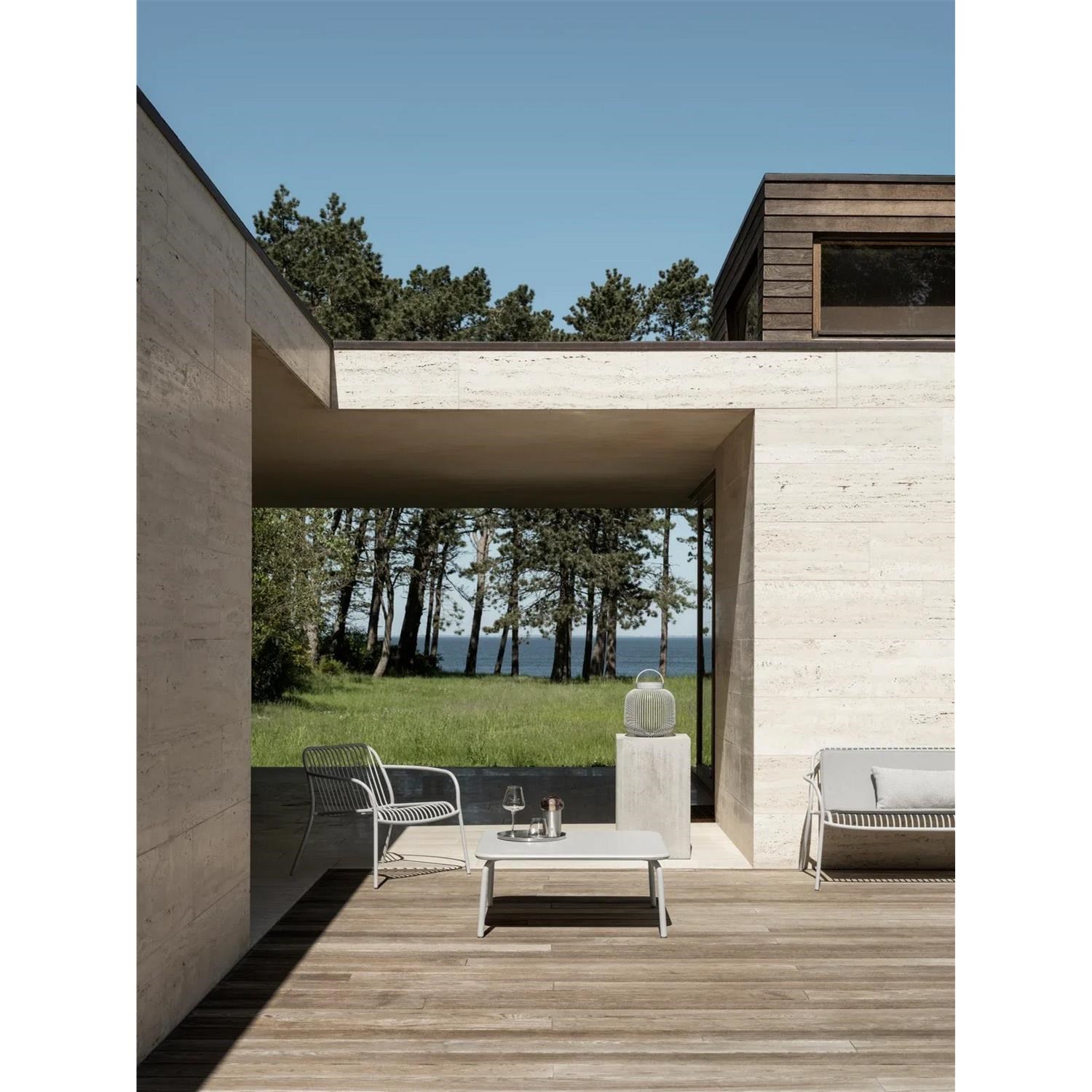 Zahradní Sofa Blomus YUA světle šedé_0