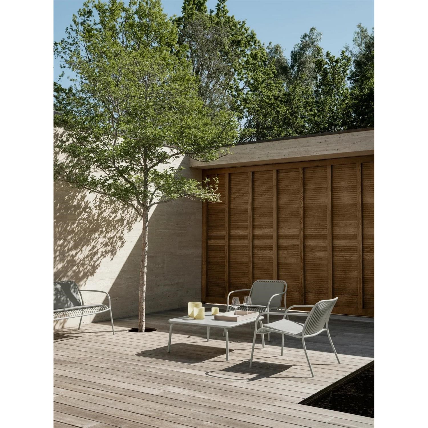 Zahradní Sofa Blomus YUA světle šedé_3