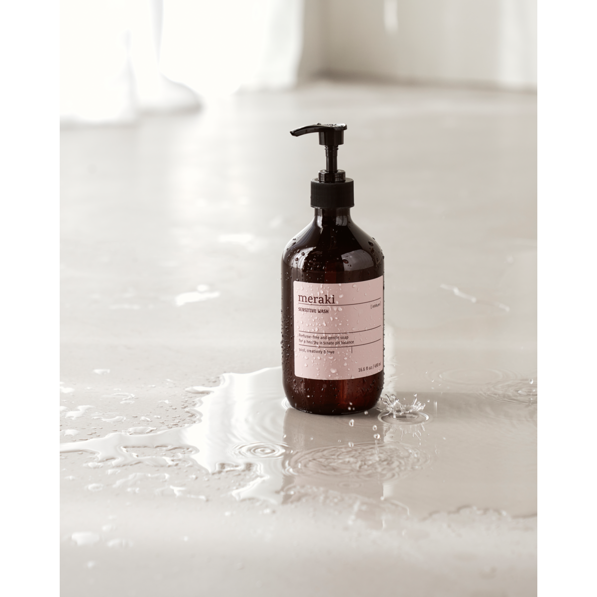 Sprchový gel Meraki SENSITIVE WASH 490ml_1