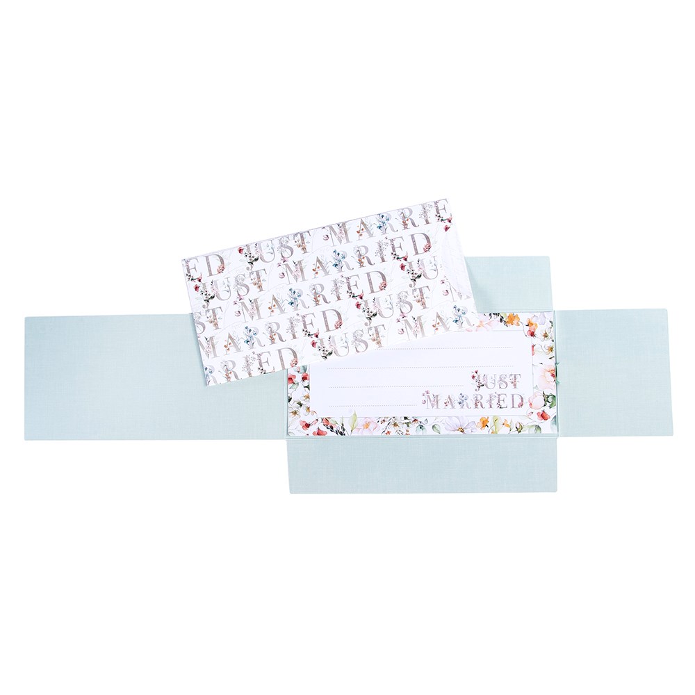 Dárková obálka 23x11cm JUST MARRIED_0