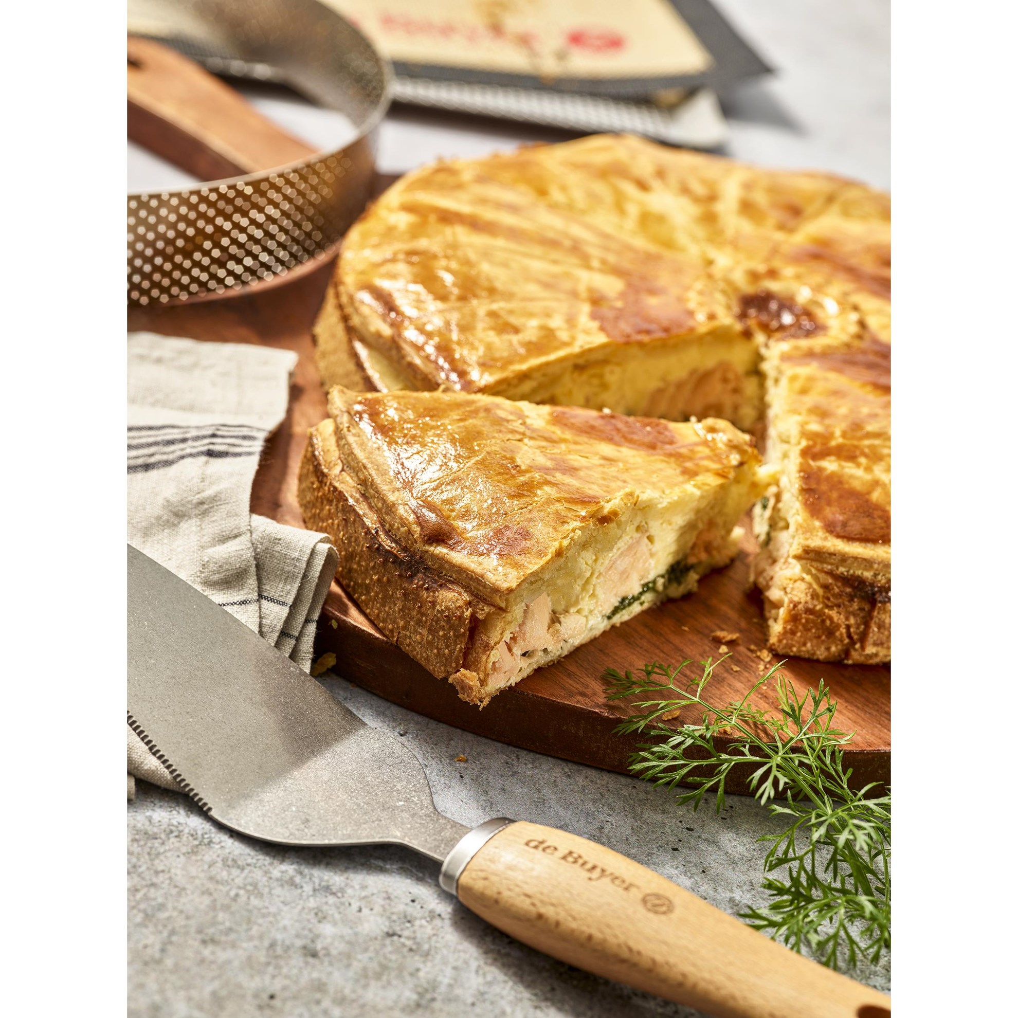 Nerezová dortová forma de Buyer P.24,5cm_3