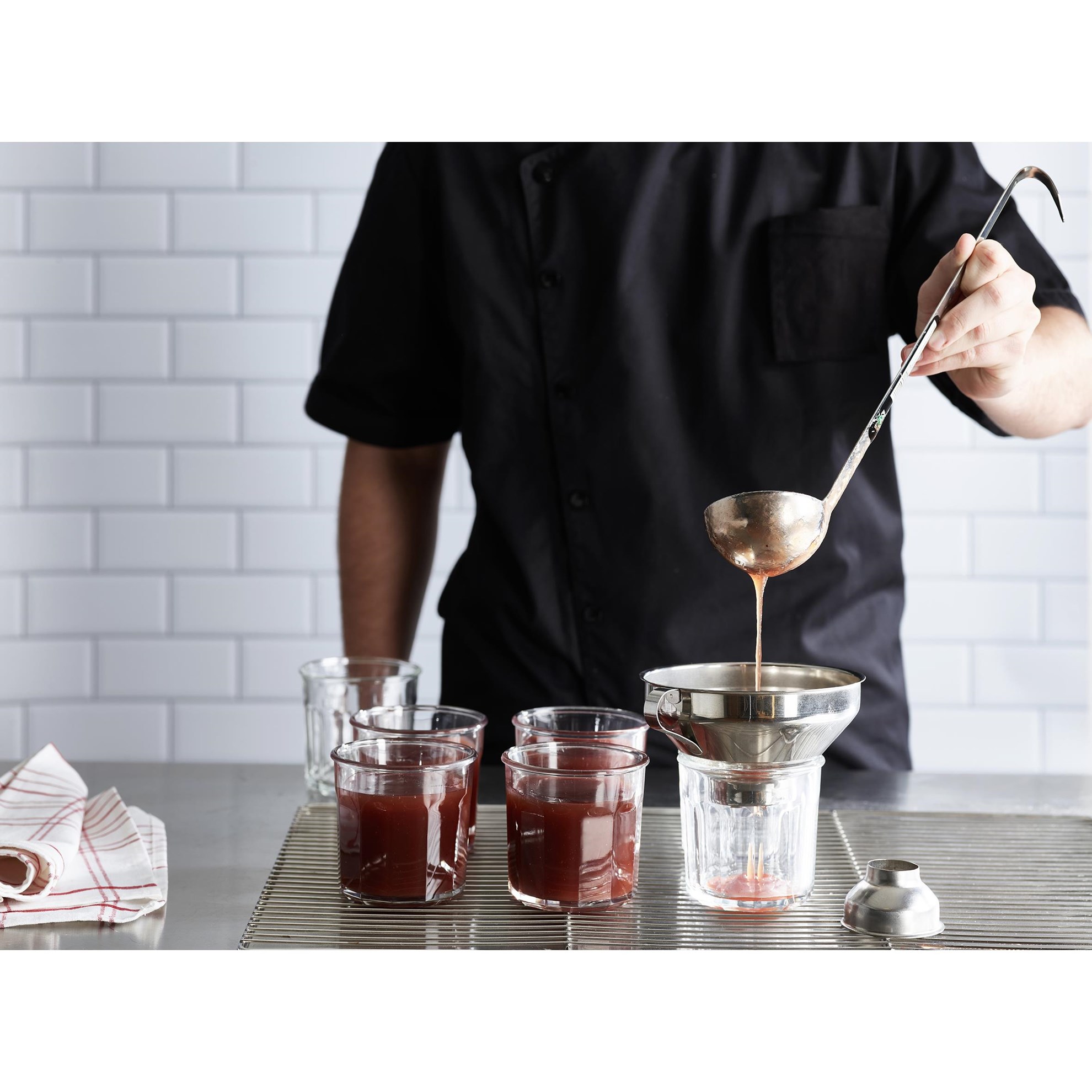 Nerezová nálevka/trychtýř na marmeládu de Buyer_4