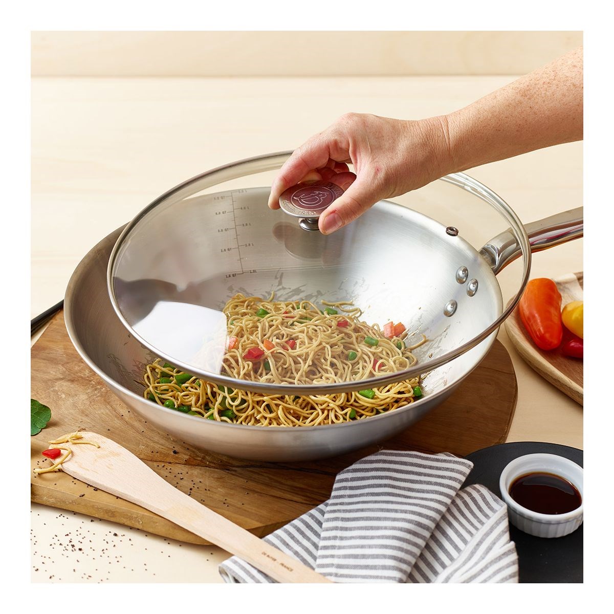 Skleněná poklice de Buyer MILADY P.24cm_0