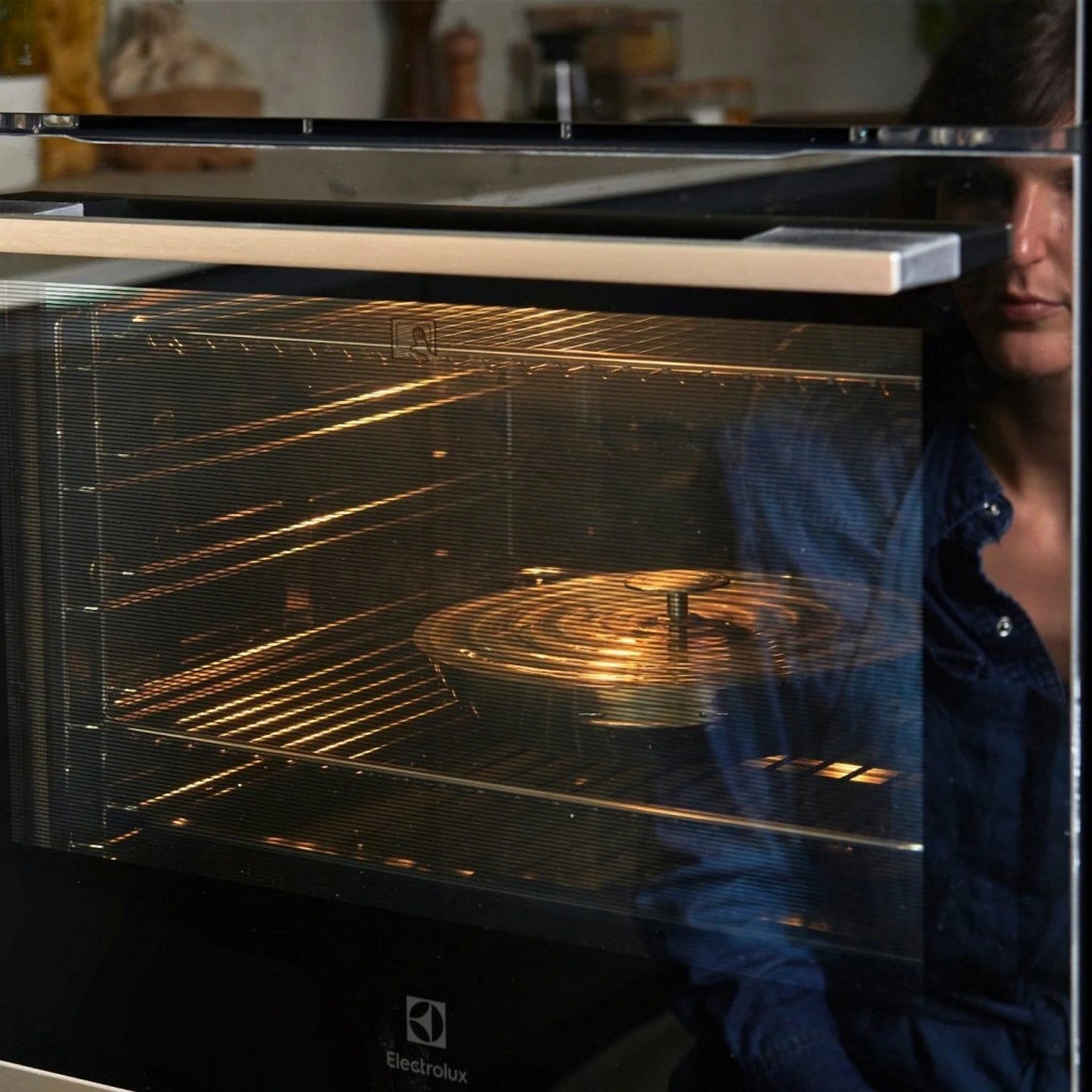 Univerzální skleněná poklice de Buyer na pánve o P.30-32cm_3