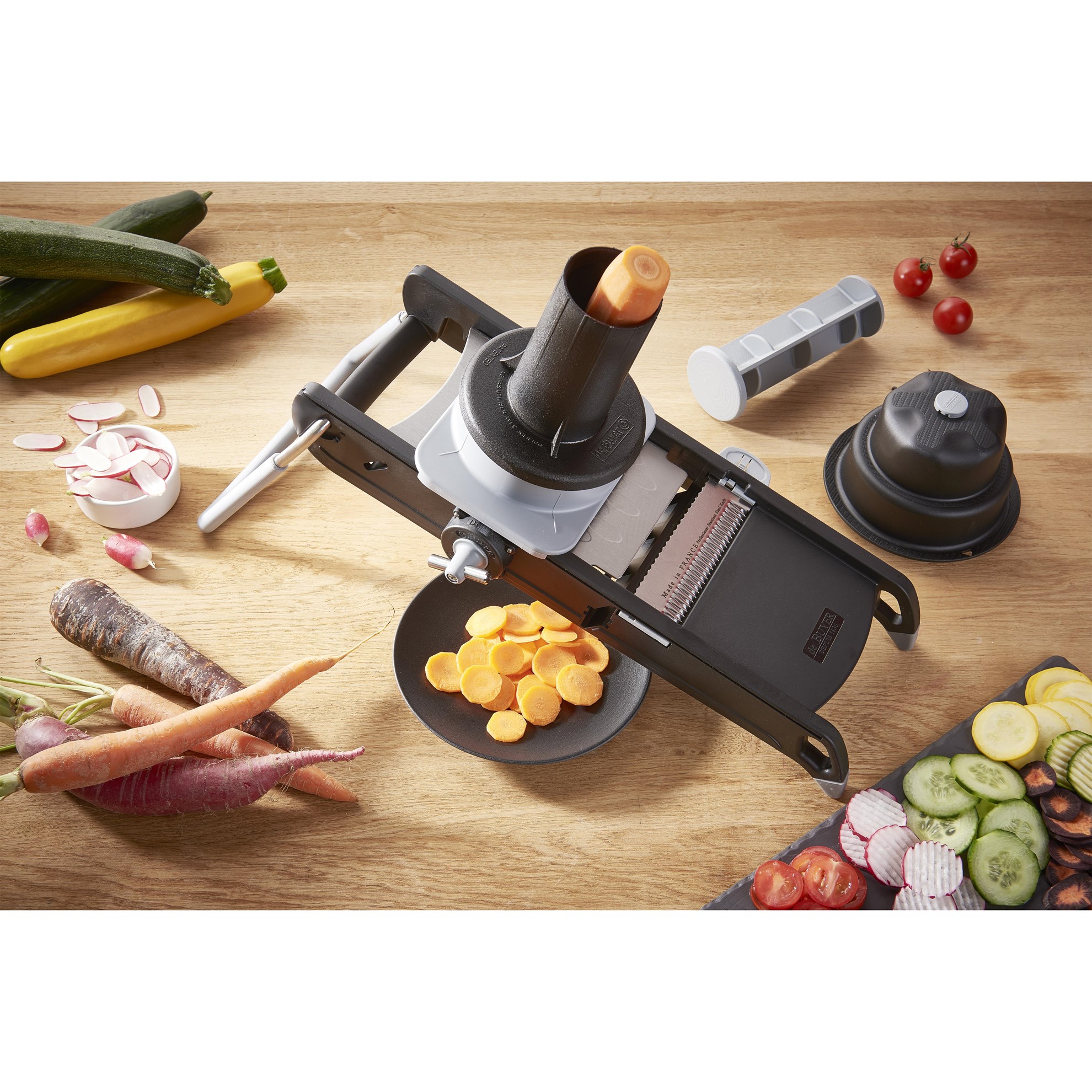 Kráječ/mandolína de Buyer SWING PLUS černý_6