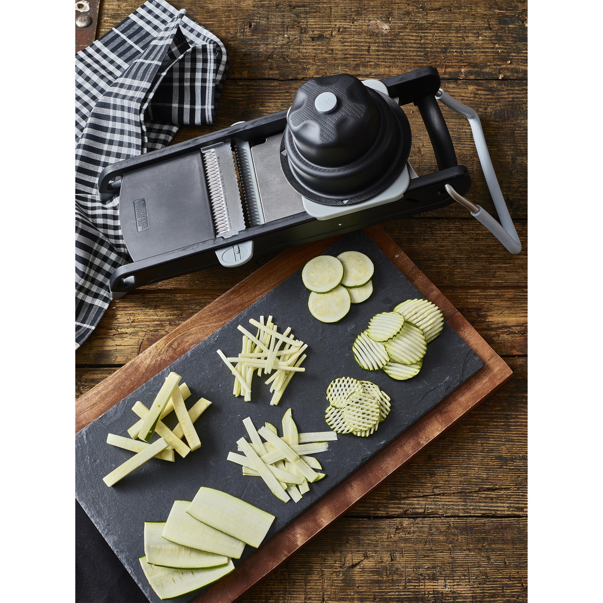 Kráječ/mandolína de Buyer SWING PLUS černý_8