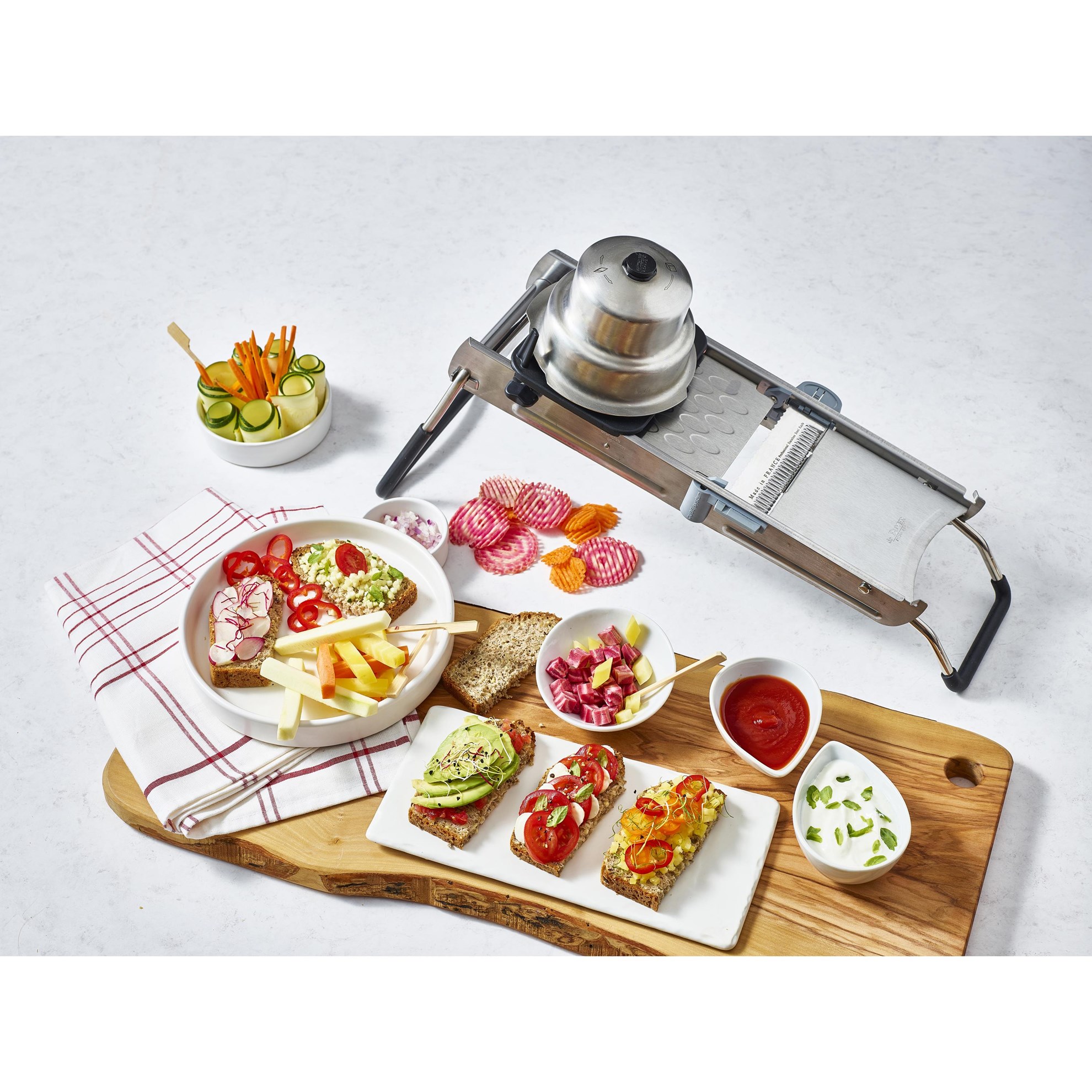 Nerezový kráječ/mandolína de Buyer REVOLUTION_0