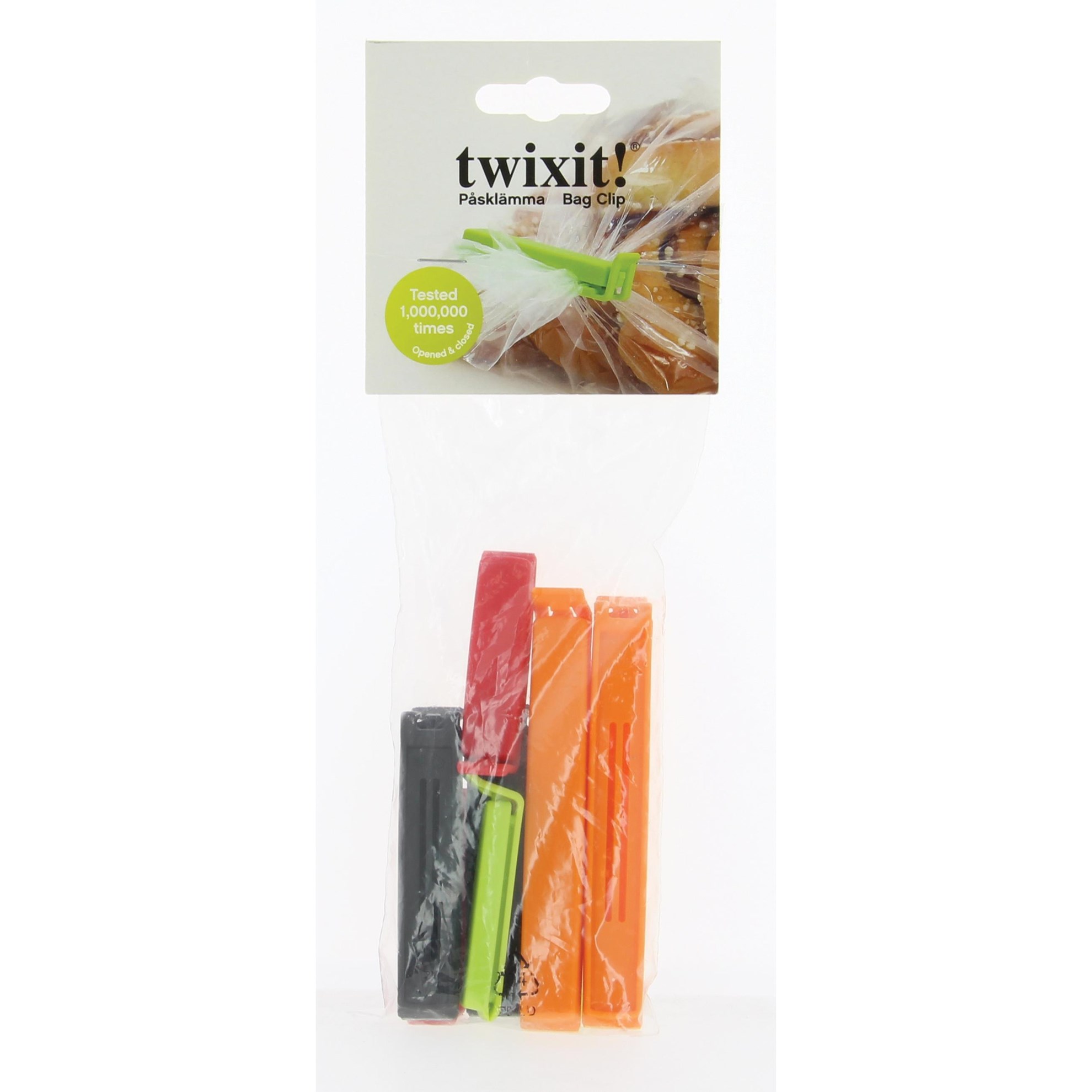 Plastové uzávěry na sáčky de Buyer SET/8ks barevné_0