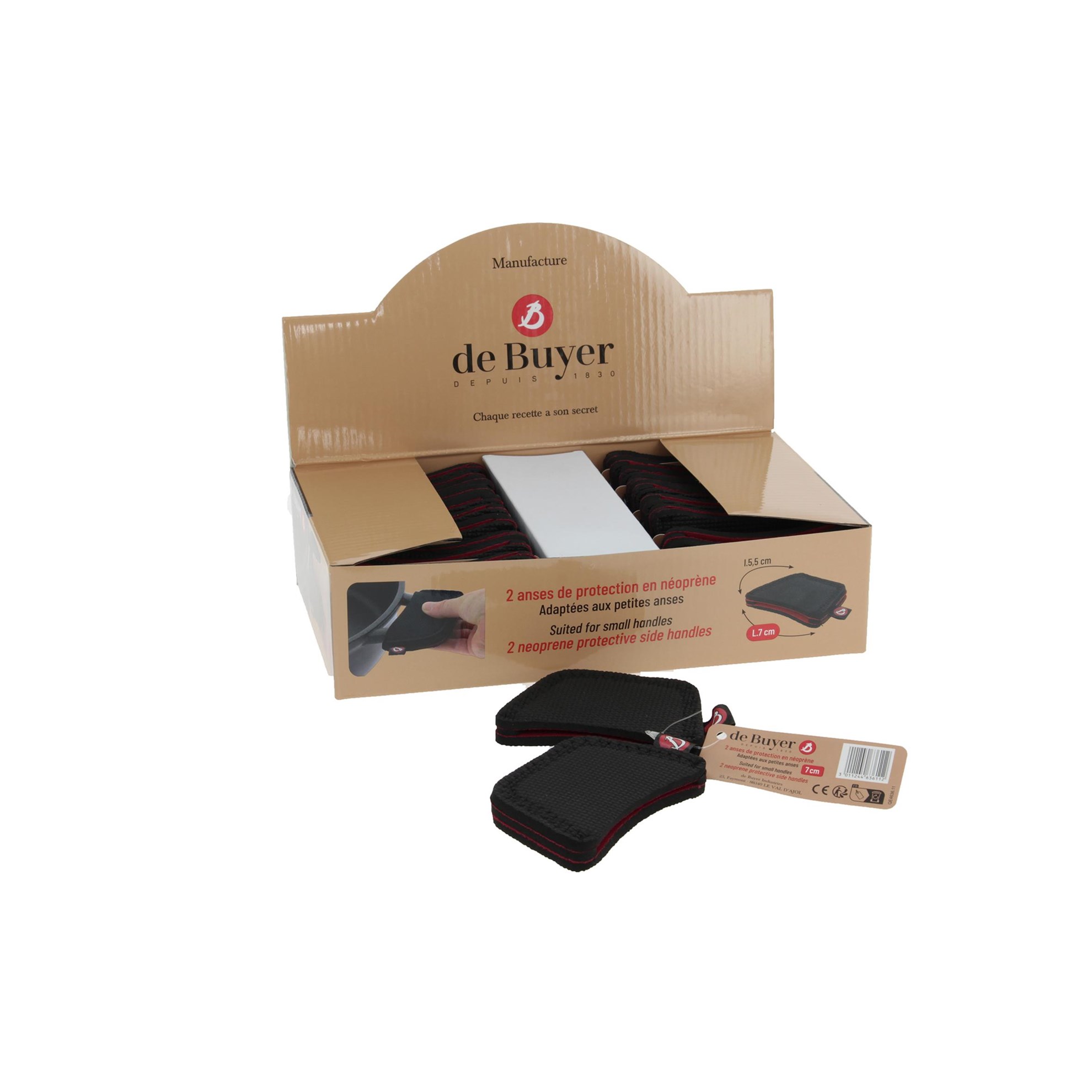 Neoprenové kryty na ucha hrnců de Buyer SET/2ks_1