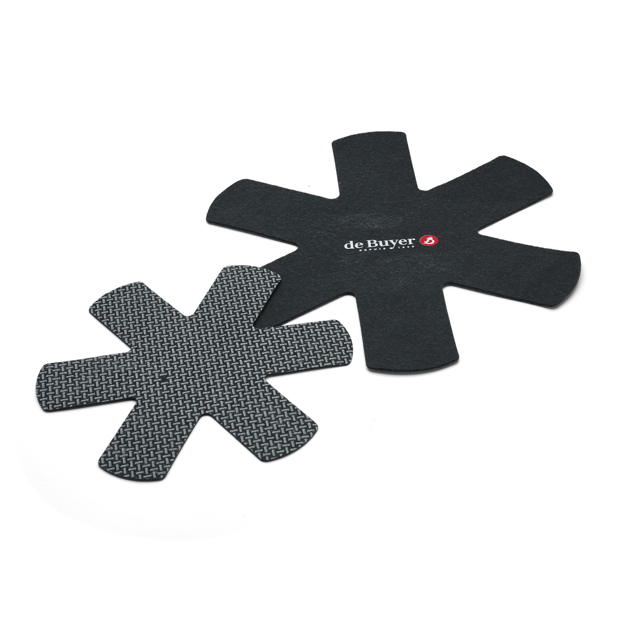 Chránič pánví proti poškrábání de Buyer SET/2ks černý_2