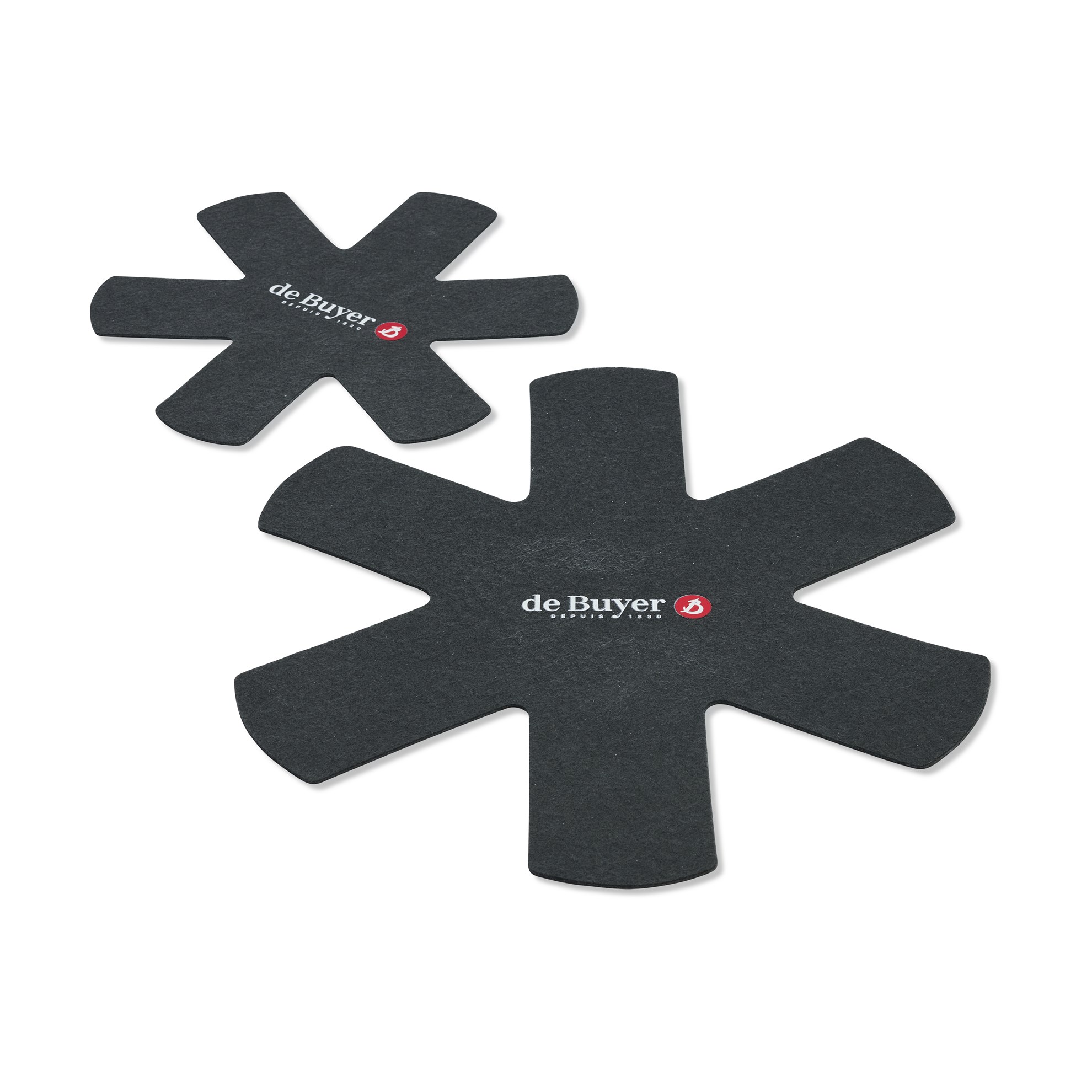 Chránič pánví proti poškrábání de Buyer SET/2ks černý_4