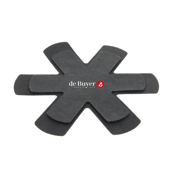 Chránič pánví proti poškrábání de Buyer SET/2ks černý_6