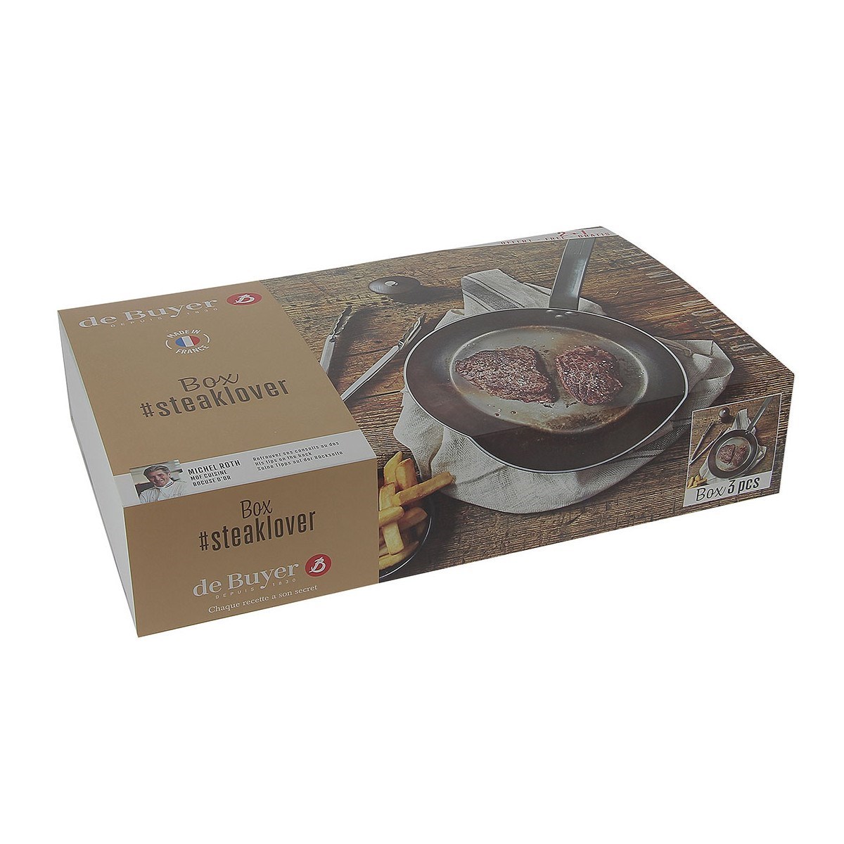 Dárkový box de Buyer STEAKLOVER MINERAL B P.26cm_2