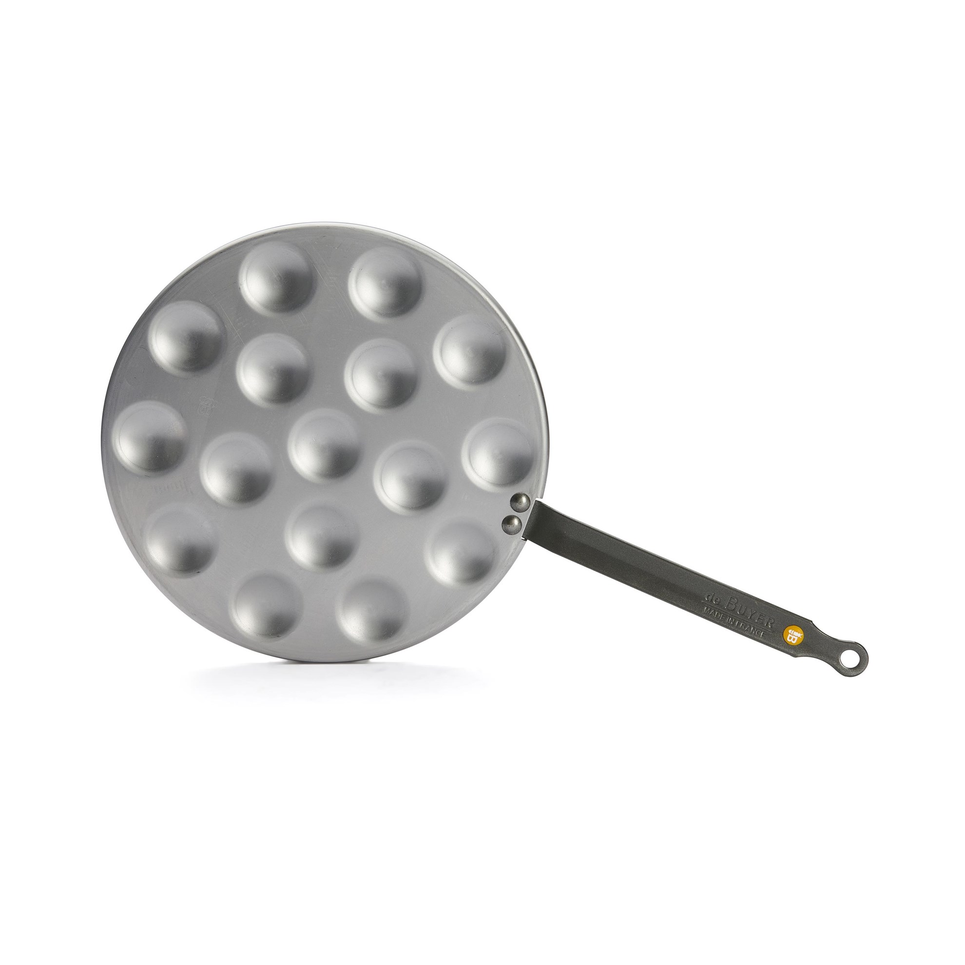 Ocelová pánev na lívance o P.4cm de Buyer MINERAL B P.27cm_3