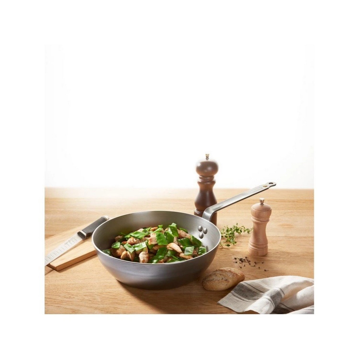 Ocelová hluboká pánev de Buyer MINERAL B P.24cm 2,5l_8