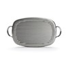 Oválná pánev ke grilování Plancha de Buyer MINERAL B 38x26cm vroubky_4