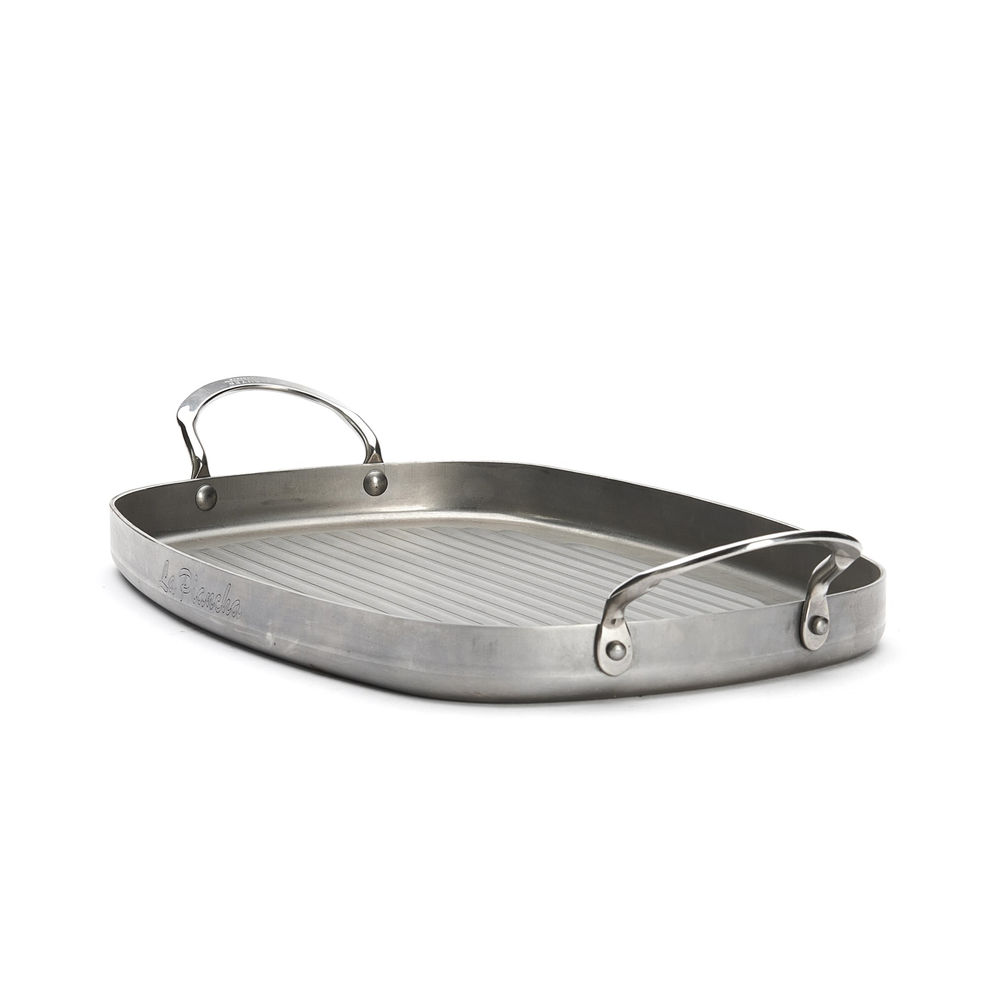 Oválná pánev ke grilování Plancha de Buyer MINERAL B 38x26cm vroubky_5