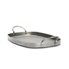 Oválná pánev ke grilování Plancha de Buyer MINERAL B 38x26cm vroubky_5