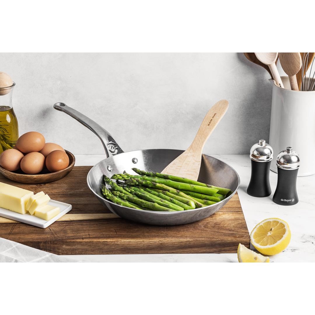 Dřevěná obracečka ohnutá de Buyer B BOIS D.30cm_0