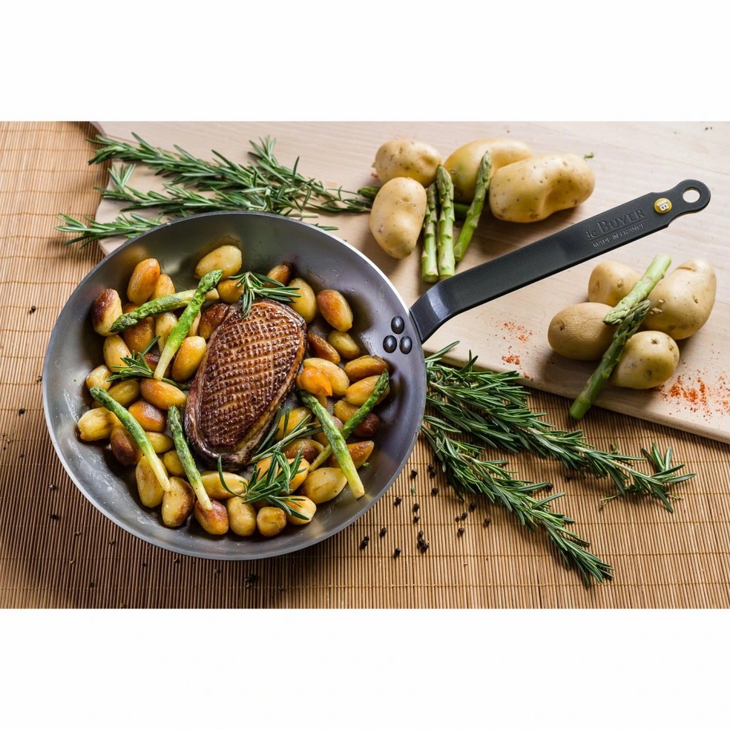 Ocelová pánev de Buyer MINERAL B P.26cm 1,6l_9