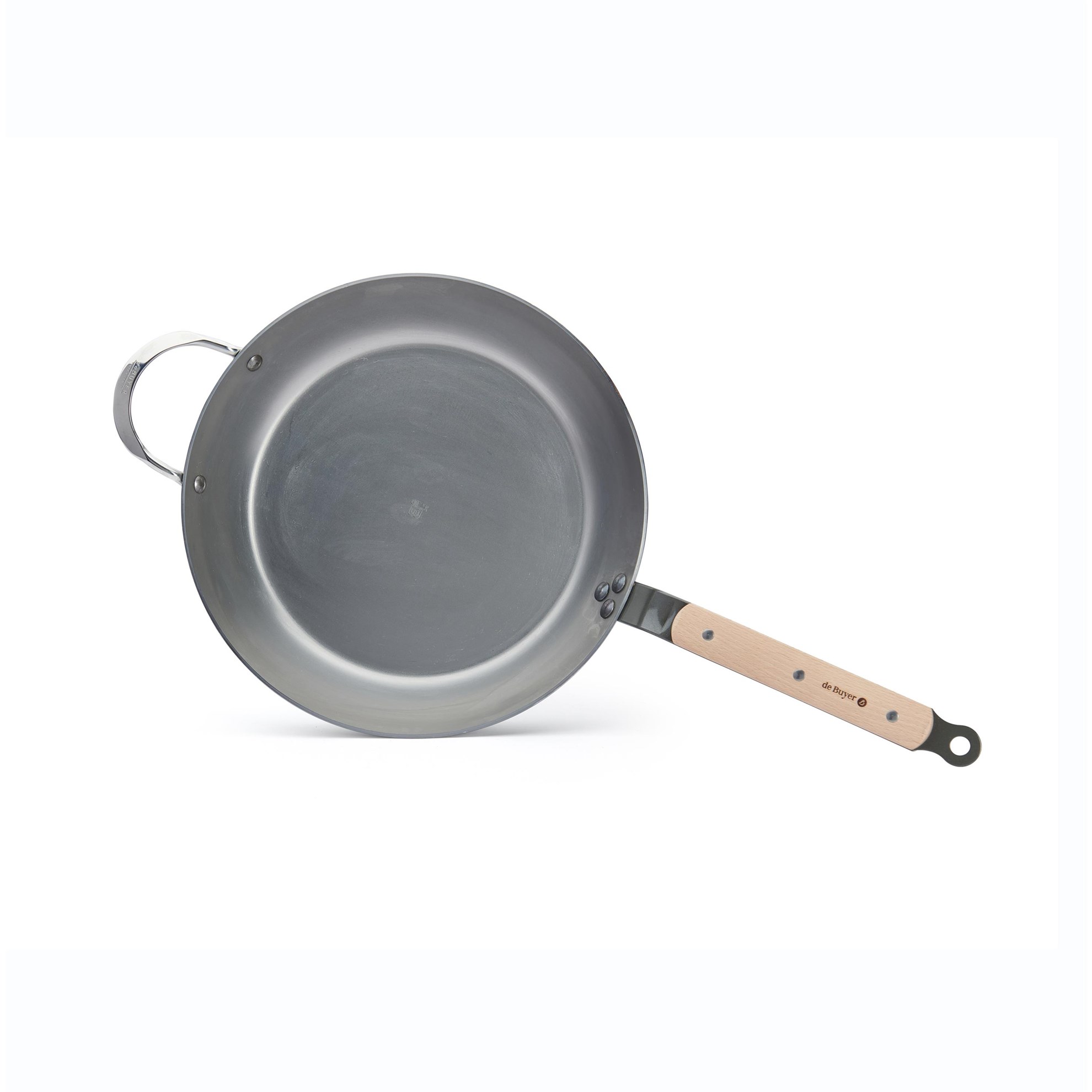 Ocelová pánev de Buyer MINERAL B BOIS P.32cm 2,7l_3