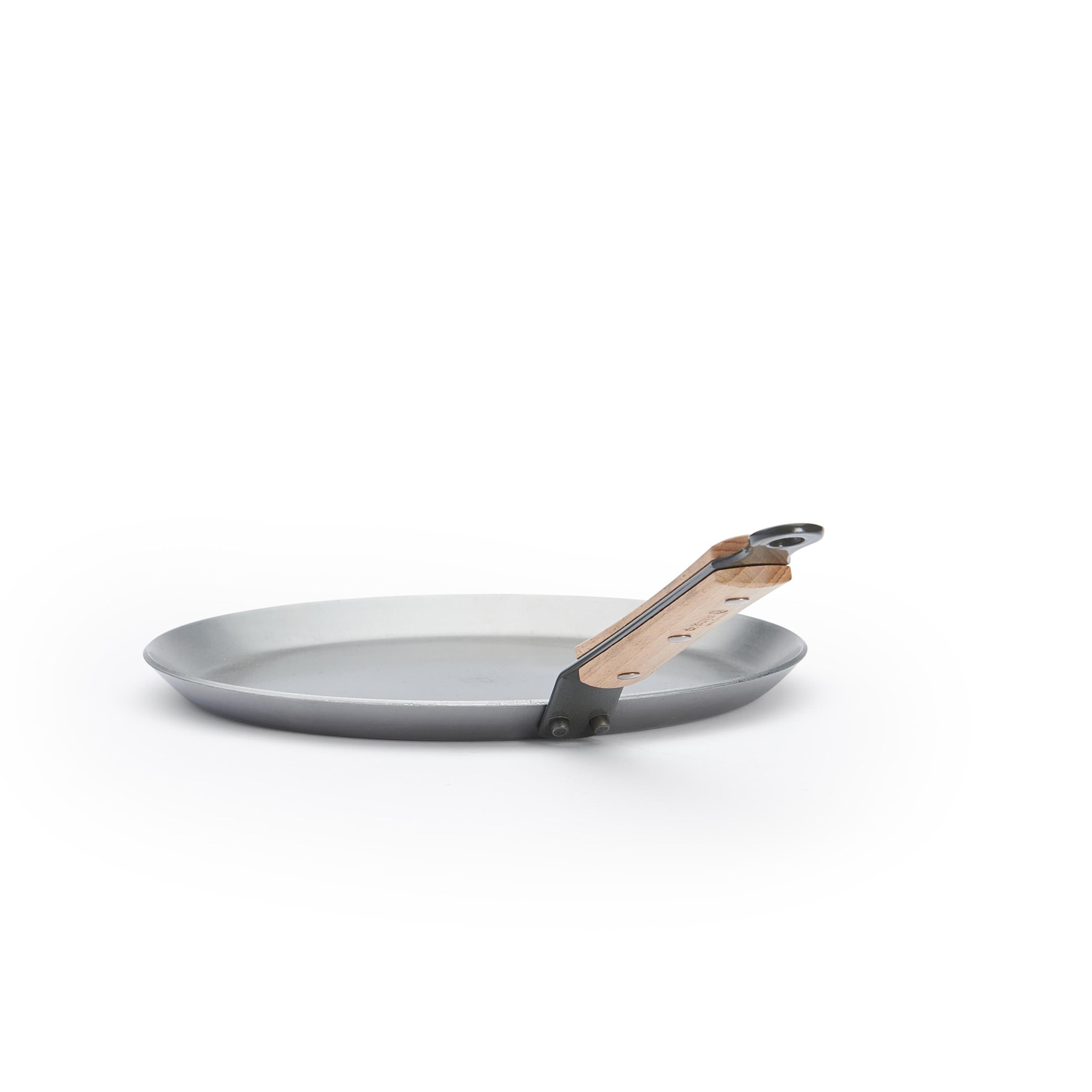 Ocelová pánev na palačinky de Buyer MINERAL B BOIS P.24cm_3